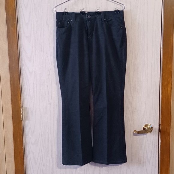 Levis Signature, Size 12 Short, 32 x 30, Black, At Waist, Boot Cut - Picture 1 of 11